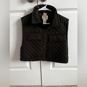 BKE Olive green vest